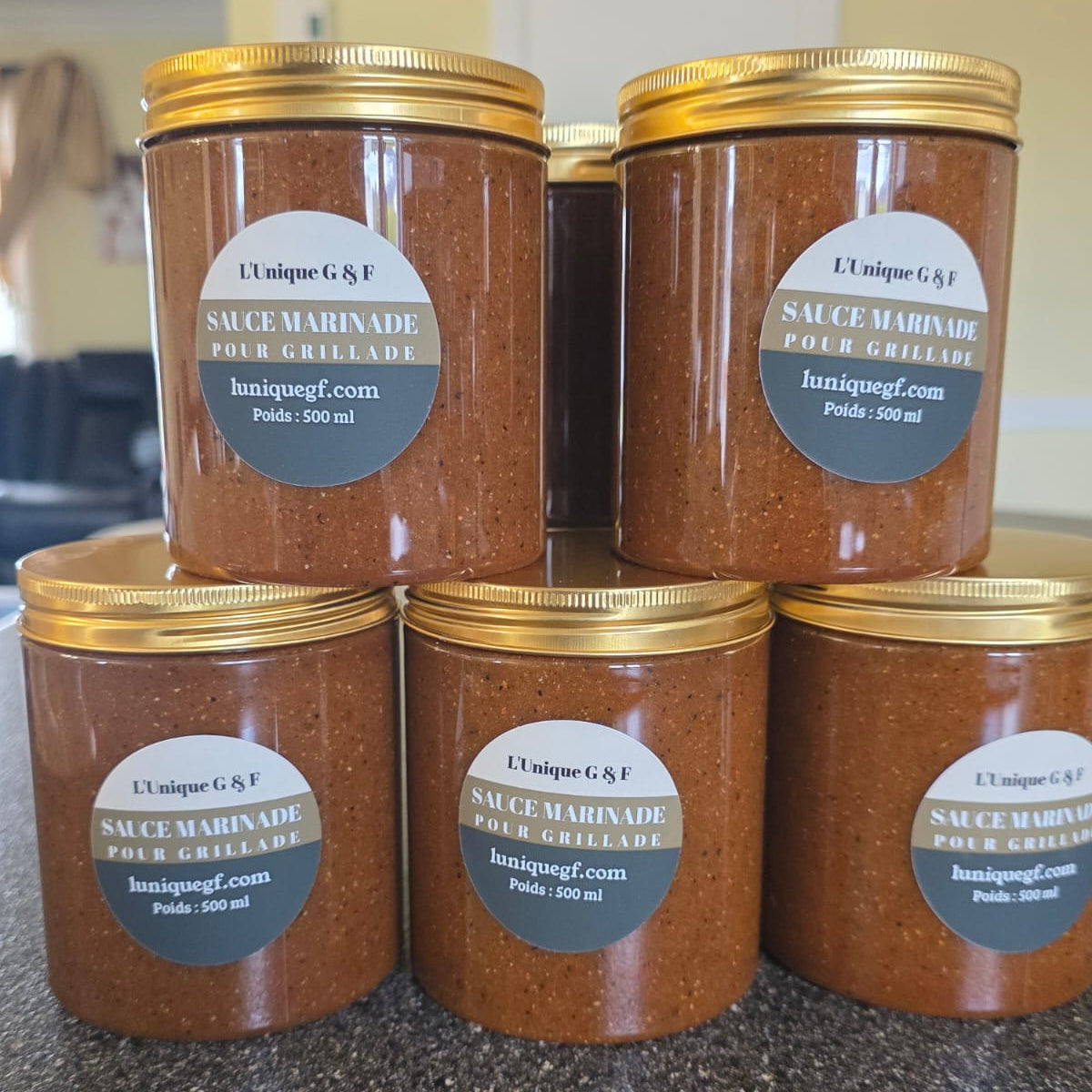 Sauce Marinade BBQ Premium – Geschmäcker der Welt für perfekte Grillgerichte | Das einzigartige G & F