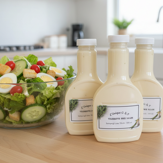Vinaigrette Gourmet Multi-Usage – Salades, Trempettes & Recettes Rapides